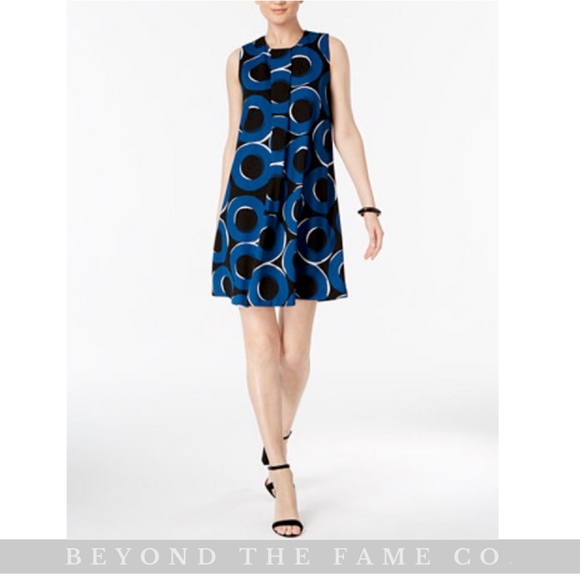 Alfani Dresses & Skirts - NWT Alfani Pleat-Front A-Line Dress